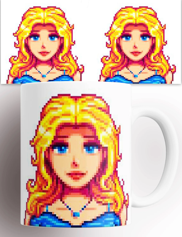 Anime Merchandise Mugs - Tazza da Caffè in Ceramica Bianca
