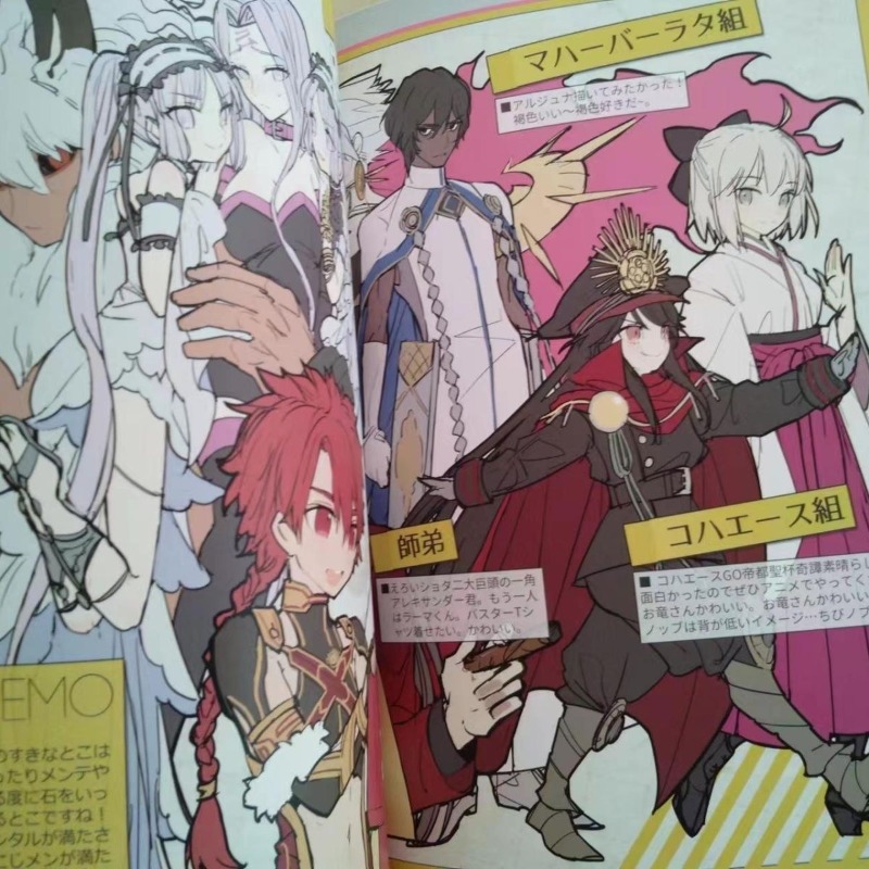 2 libri Fate GO MEMO 1 2 Art B - Fate Anime Merchandise recensione e prezzo